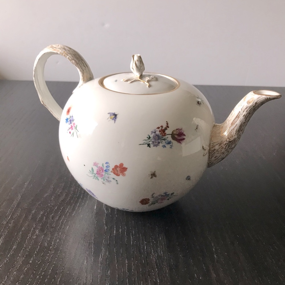Rare Meissen Antique Teapot